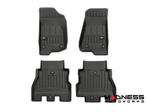 Jeep Wrangler JL Floor Liners - Pro Line - Black - 4 Door - Rubicon 2018-2022